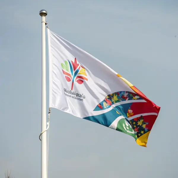 Custom Logo Flag
